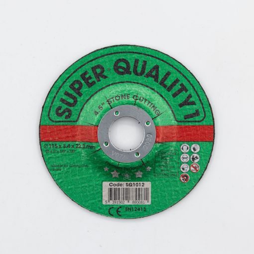 Picture of Super Quality 1 Cutting Disc 115 x 3.4 x 22mm Stone