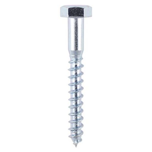 Picture of Allgrip Coach Screws BZP 12 x 100mm (Pack of 4)