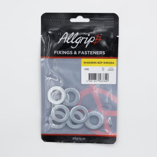 Picture of Allgrip Light Washers BZP M16 (Pack of 10)