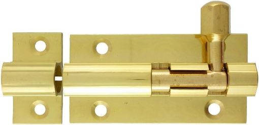 Picture of Henderson Door Bolts Polished Brass 2in
