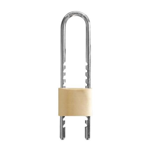 Picture of Solid . With Adj. Shackle Oil Tank Padlock Brass 50mm Lock